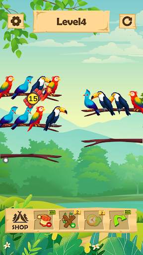 Bird Color:Sort Puzzle Game screenshot 4