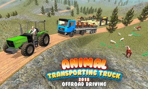 Animal Transporting Truck 2018 : Offroad Driving screenshot 3