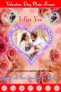 Valentine Day Photo Frame 5 تصوير الشاشة