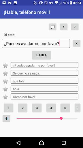 ¡Habla, teléfono móvil! screenshot 1