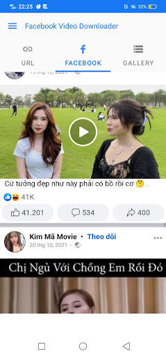 Video downloader for Facebook screenshot 4
