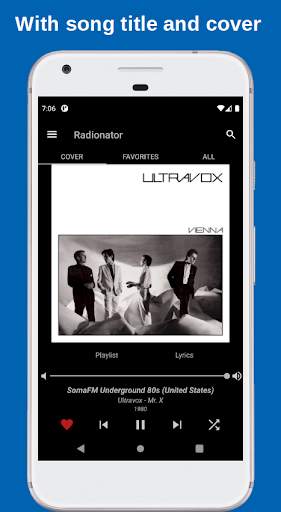 Radionator - radio player screenshot 2