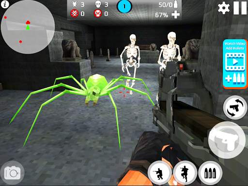 Skeleton Shooting War: Survival screenshot 11
