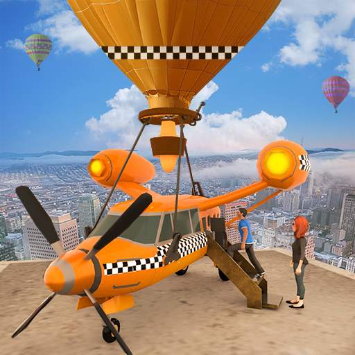 Flying Taxi Simulator: Air Balloon Taxi Driving 3D 1.0.5
