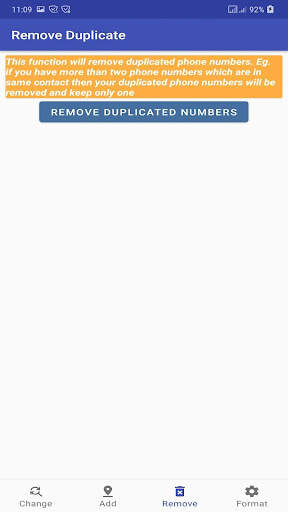 Contacts Prefix Fixer screenshot 3