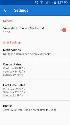 My Work Roster screenshot 4