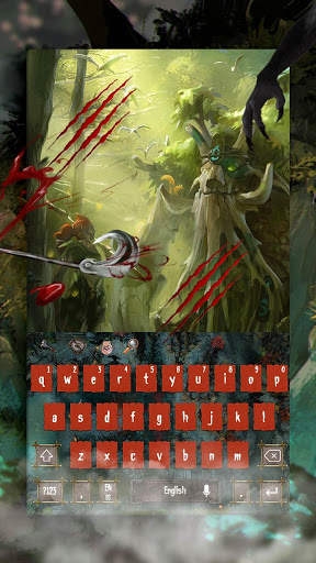 Rampage Dotka Game Keyboard Theme स्क्रीनशॉट 3