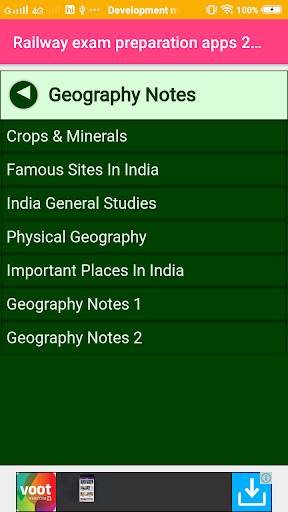 Railway exam preparation apps 2017-18 screenshot 3