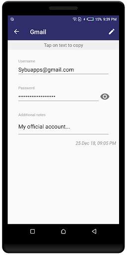 Simple Password Manager screenshot 4