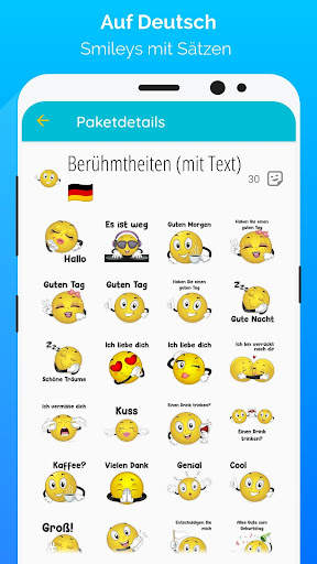 WeSmile Smileys WASticker screenshot 3