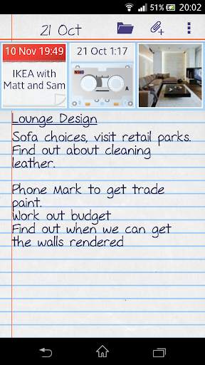 notePad Free Photos,Sounds screenshot 2