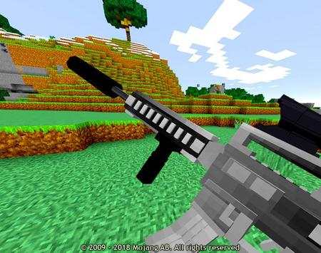 Weapon Minecraft PE Addon screenshot 1