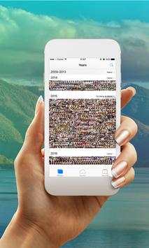 Photo gallery style of iOS 9 screenshot 1