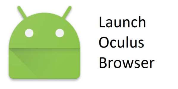 Launch Oculus Browser screenshot 1