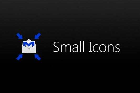 Small Icons Apex Theme screenshot 1