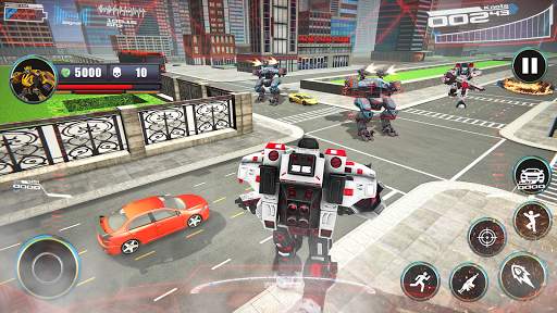 Transform Car Robot Game : Formula Car Robot War screenshot 1