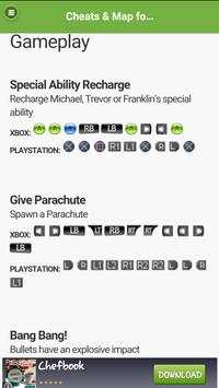 Cheats & Map for GTA V screenshot 2