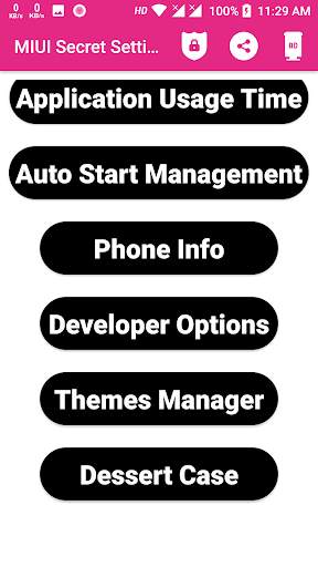 Secret Settings For MIUIOS screenshot 3