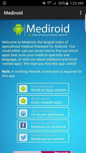 Mediroid | free medical apps screenshot 1