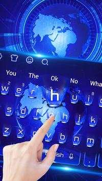 Clavier Hologramme Bleu screenshot 2
