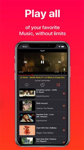 iMusic - Music Video Player Streaming screenshot 4
