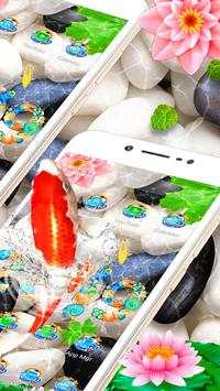 3D Koi Fish Lively Theme screenshot 3