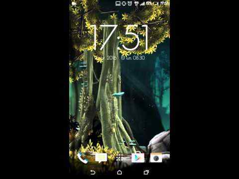 Live Wallpaper HD Magic Forest screenshot 1