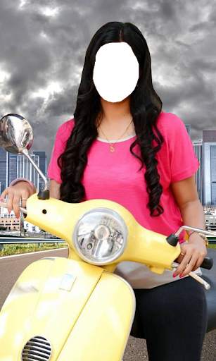 Women Bike Photo Montage New screenshot 4