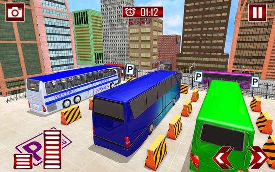 Coach Bus Parking Simulator Game screenshot 7