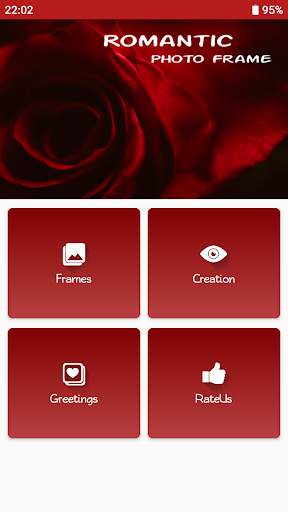 Romantic Photo Frames screenshot 1