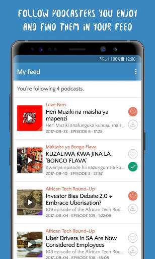 Afripods - Podcast player screenshot 4