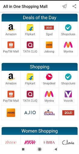 All in one shopping app screenshot 1