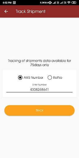Trackon Couriers screenshot 3