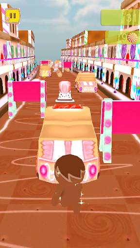 3D Candy Man World Run screenshot 2