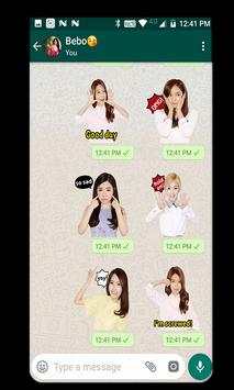 WAStickerApps Korean Idol Stickers 3 تصوير الشاشة