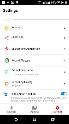 Voice Recorder & MP3 Recorder screenshot 6