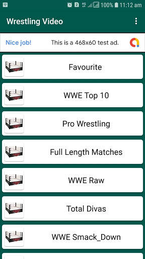wrestling video- wrestling videos highlight screenshot 1