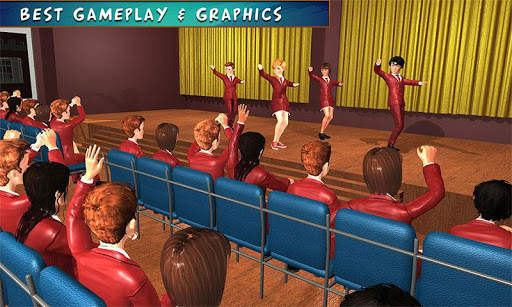 High School Girl Simulator: Virtual Life Game 3D screenshot 3