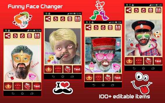 Funny Face Changer Pro screenshot 1