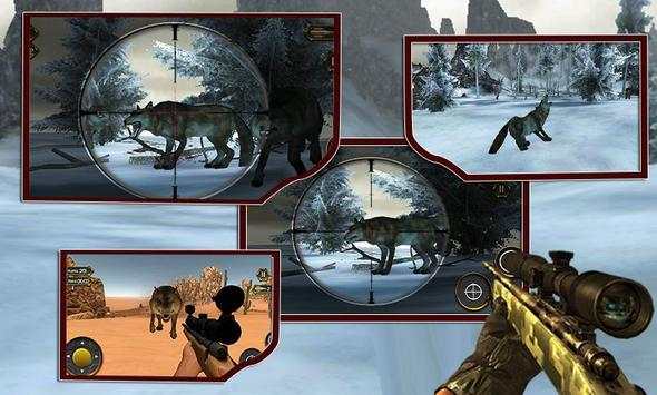 Sniper shooting Jungle Wolf screenshot 8