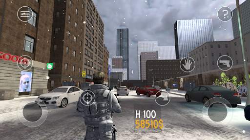 Deadbotz 3 Mute Winter multiplayer wifi shooter screenshot 1