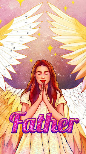 Bible Coloring Paint By Number screenshot 5