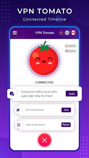 Tomato VPN -  Fast, Secure Unblock Sites VPN Proxy screenshot 2