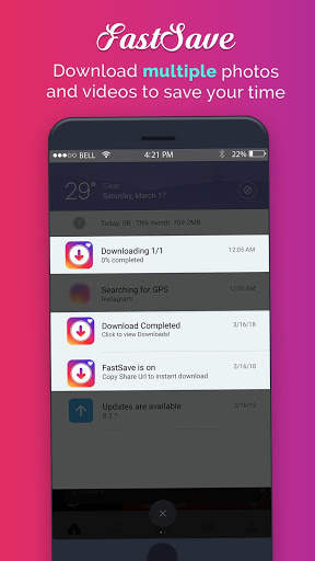 Fast save for instagram screenshot 4