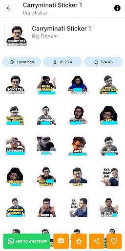 Puneet Superstar Stickers screenshot 6