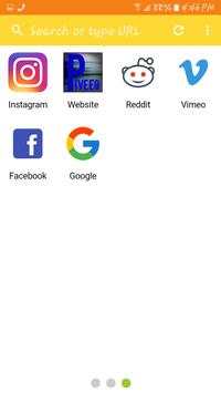 Piveeo Browser screenshot 2