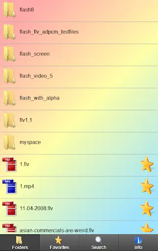 MP4 HD FLV Video Player screenshot 2