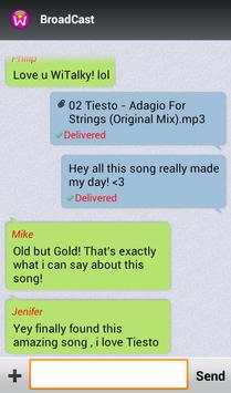 WiTalky- WiFi Chat & Sharing screenshot 5