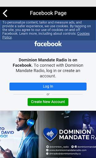 DOMINION MANDATE RADIO screenshot 4