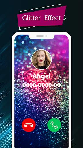 Stylish Caller - Call Screen Theme, LED, Caller ID screenshot 1